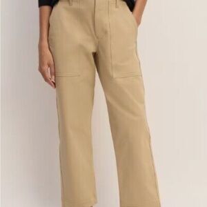 NWOT Everlane Women's Straight Leg Pants - Tan